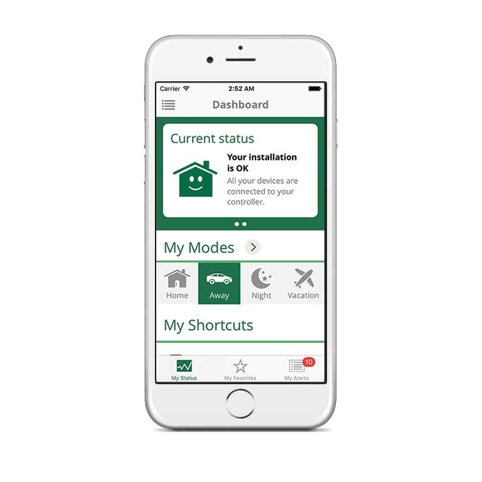 Check the status of your smart home remotely